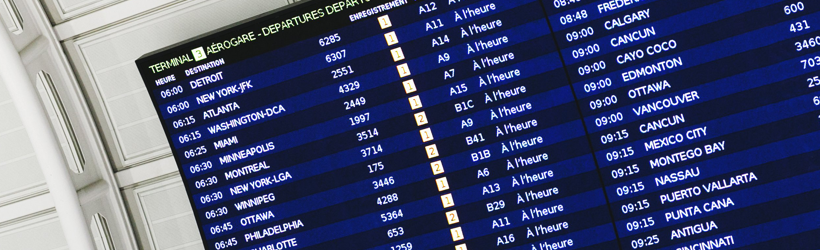 Flight Information Display System | Keeping passengers informed
