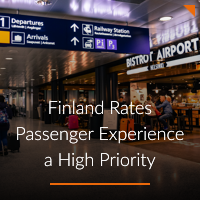 Finland Rates Passenger Experience a High Priority